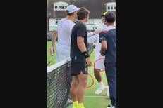 Wimbledon, Cobolli e l'allenamento con Sinner: