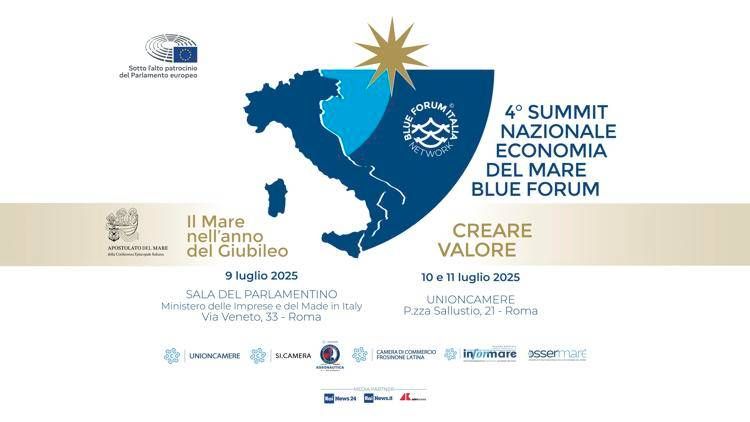 A Roma il IV Summit nazionale sull'economia del mare – Blue Forum - Diretta