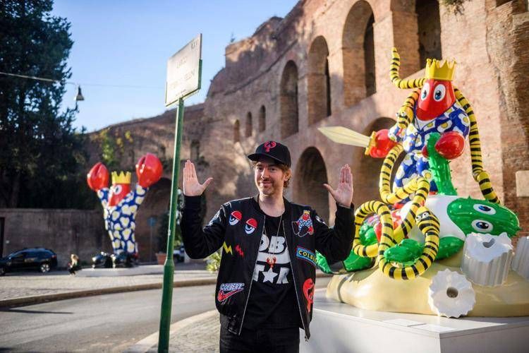 A Erice 'Lobsteropolis' di Philip Colbert 