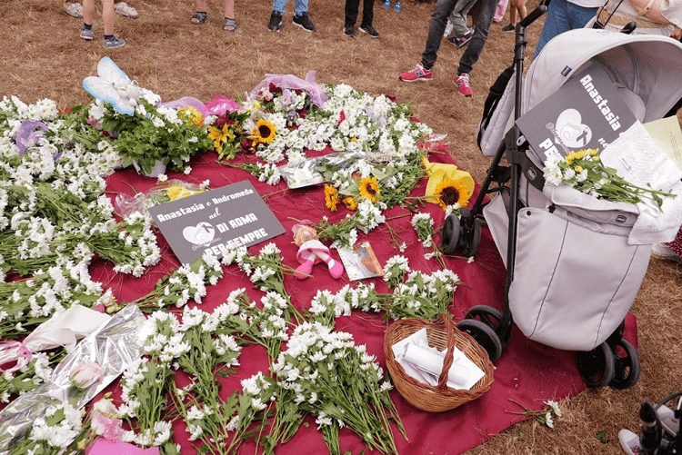 A Villa Pamphili flash mob per Anastasia e Andromeda