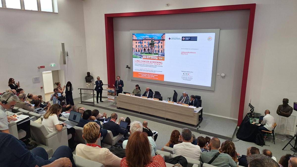 Tumore al polmone, bilancio diagnosi precoce al San Camillo di Roma