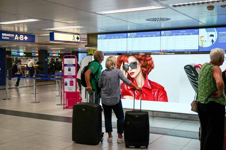 Sciopero in aeroporto (Fotogramma/Ipa)