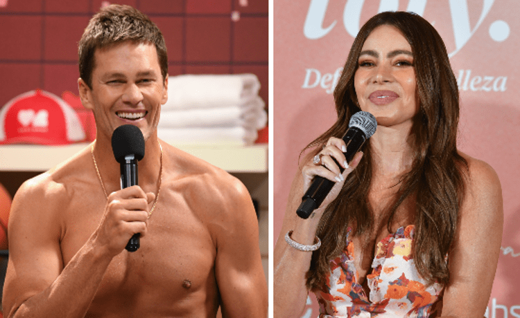 Tom Brady e Sofia Vergara - Fotogramma/IPA