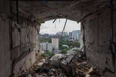 Macerie a Odessa - (Afp)