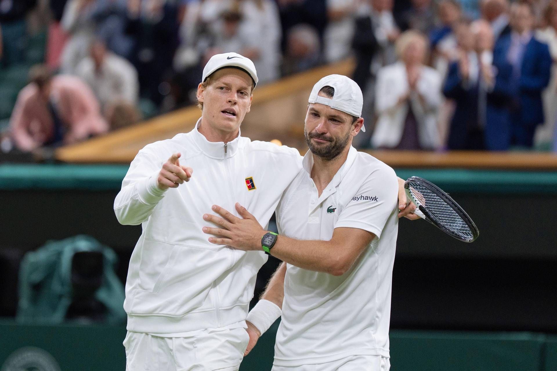 “En zor anım”, Dimitrov ve Wimbledon'daki Sinner'a karşı 'ölümcül' kaza