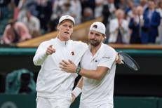 Dimitrov e Sinner - Fotogramma/IPA