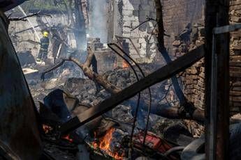 Attacco russo contro l'Ucraina, soccorsi in azione - Afp