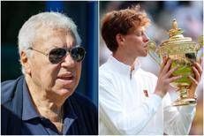 Nicola Pietrangeli e Jannik Sinner - Ipa/Fotogramma