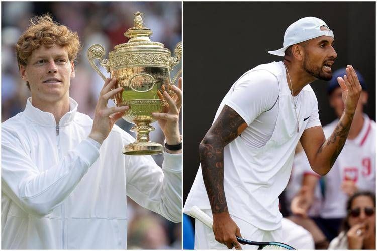 Sinner trionfa a Wimbledon, Kyrgios attacca: il 'tweet misterioso'