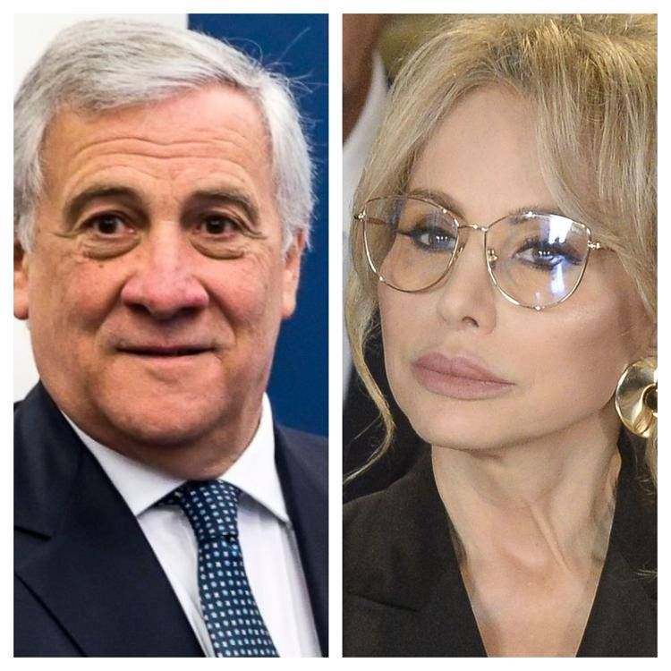 Antonio Tajani e Marina Berlusconi