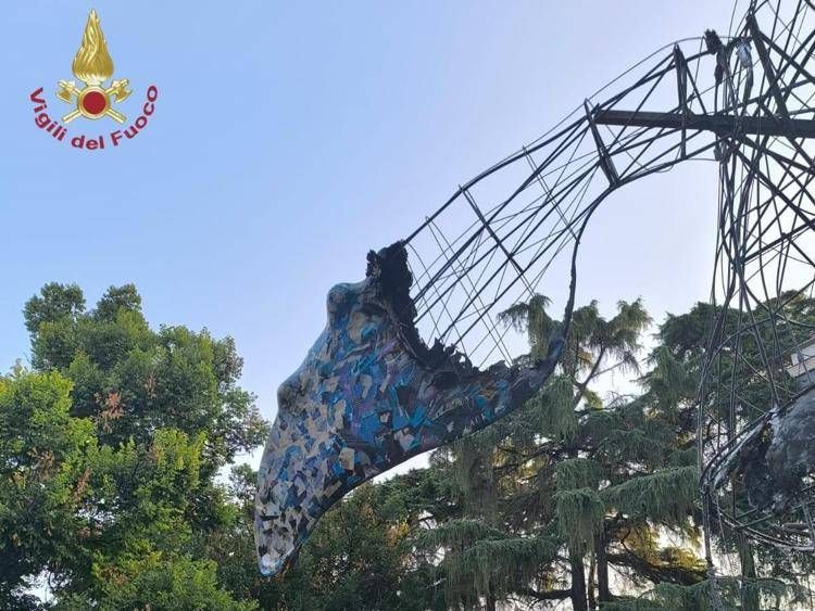 La Balena bruciata 