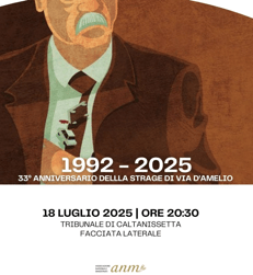 Borsellino: Videomapping a Caltanissetta