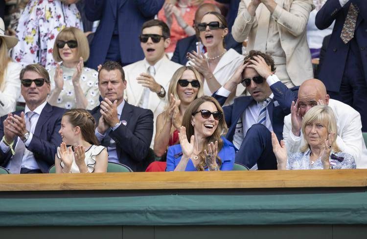 Lo stupore di George, le urla di William e i sorrisi di Kate: la finale di Wimbledon dei reali