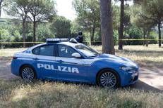 Polizia a Villa Pamphili (Ipa)
