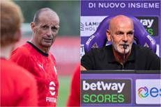 Massimiliano Allegri e Stefano Pioli - Ipa/Fotogramma