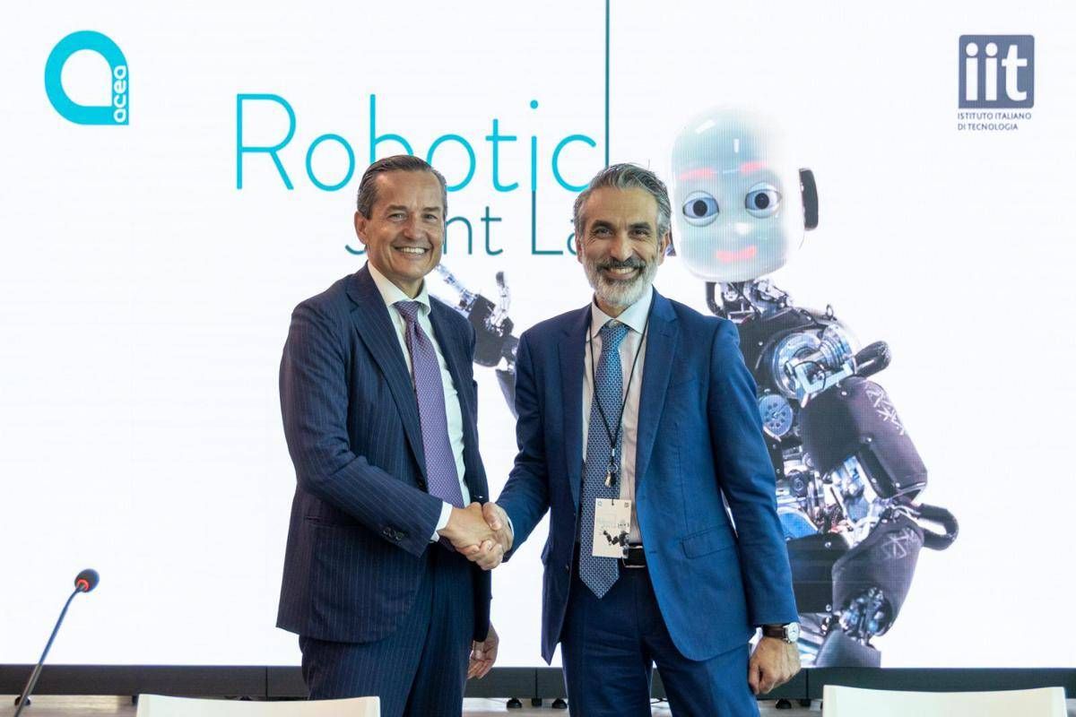 Accordo tra Acea e IIT per costituzione 'Robotic Joint Lab'