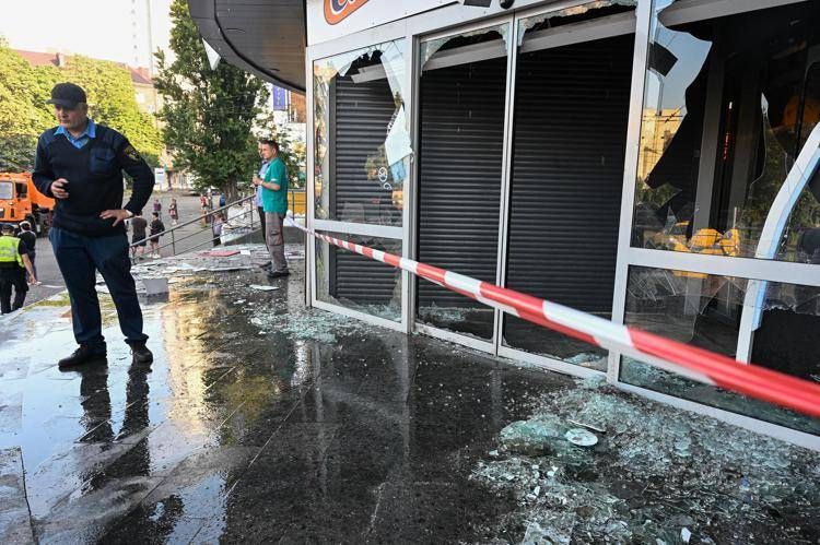 Macerie in Ucraina dopo raid russo - Fotogramma /Ipa