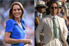 Kate Middleton e Matthew McConaughey - Ipa/Fotogramma