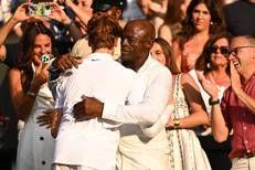 Jannik Sinner e Seal - Ipa/Fotogramma