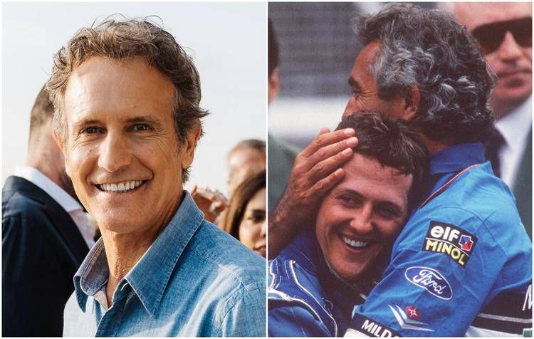Alessandro Benetton; Flavio Briatore e Michael Schumacher - Instagram: alessandro_benetton / IPA