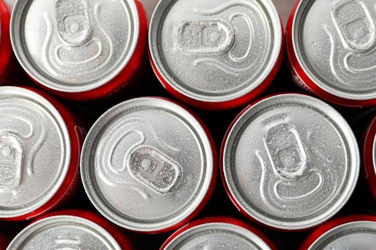 Lattine di Coca-Cola