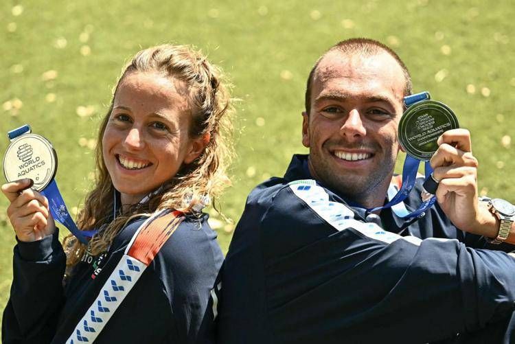 Mondiali nuoto Singapore, Paltrinieri e Taddeucci d'argento anche nella 5 km