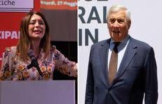Pina Picierno e Antonio Tajani - Fotogramma /Ipa