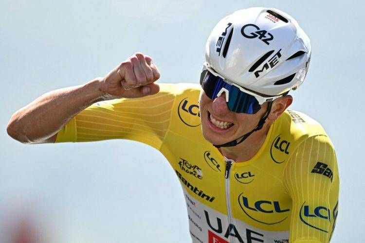 Tadej Pogacar  - (Afp)
