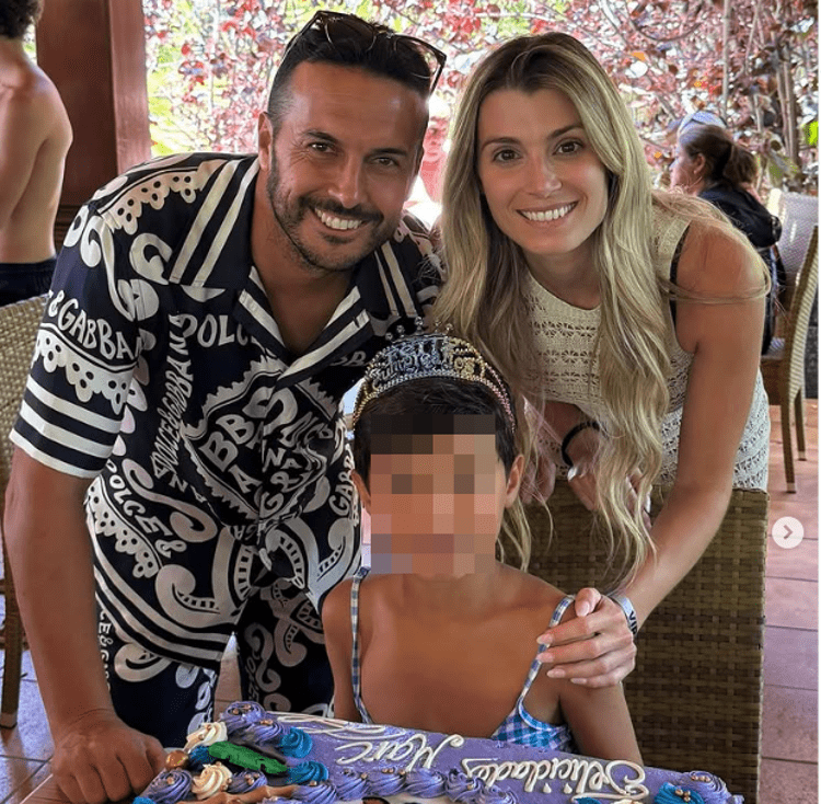 Pedro Eliezer Rodríguez Ledesma, Patricia Magaña, il figlio Marc - Instagram