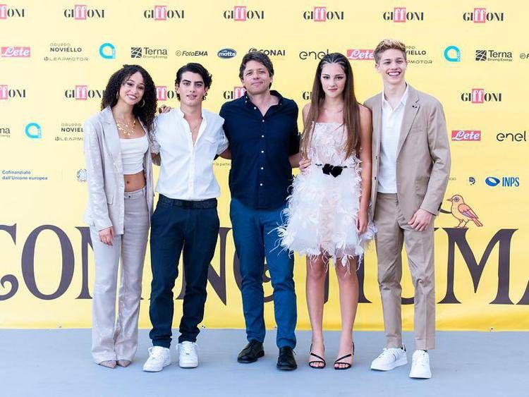 da sinistra: Melissa Di Pasca, Samuele Carrino, Alessandro Celli, Kartika Malavasi e Edoardo Miulli