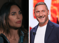 Ilary Blasi e Francesco Totti - Fotogramma/IPA