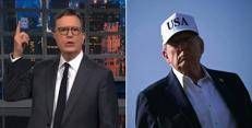 Stephen Colbert e Donald Trump
