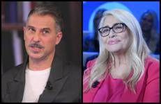 Gabriele Corsi e Mara Venier