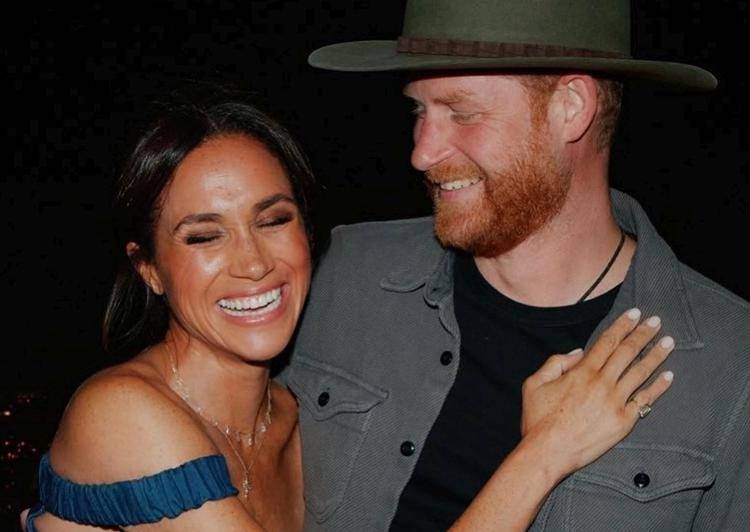Il principe Harry e la moglie Meghan Markle - (Ipa)