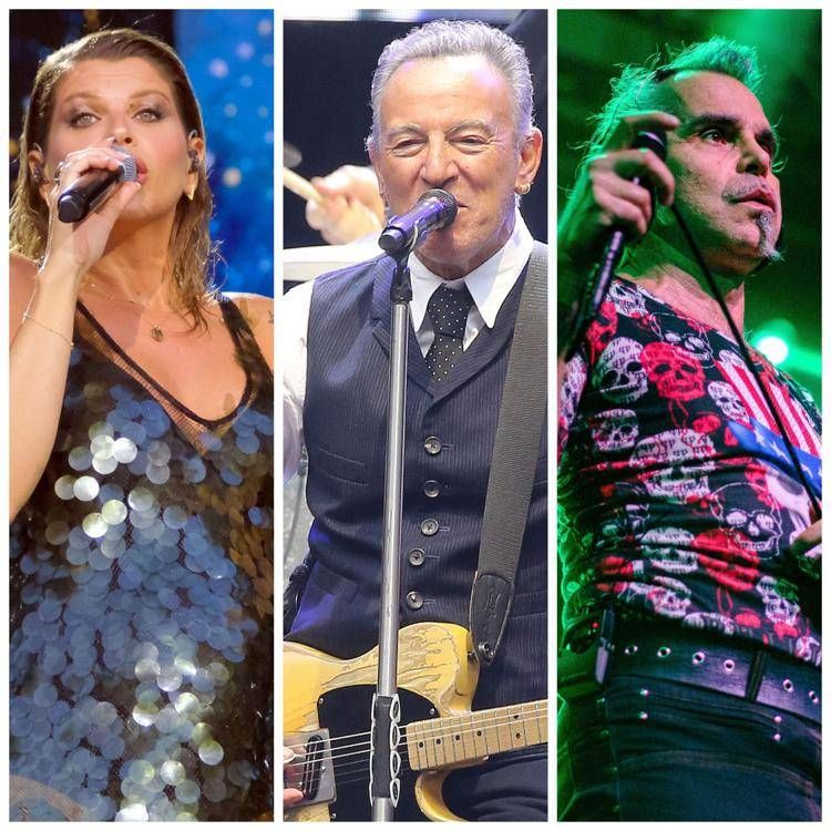 Da Amoroso a Springsteen e Pelù, quando il palco 'tradisce' le star