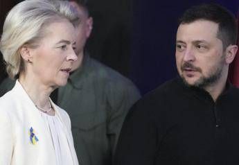 Von der Leyen e Volodymyr Zelensky (Fotogramma/Ipa)