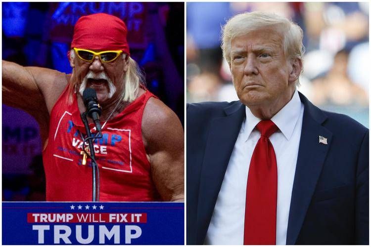 Hulk Hogan e Donald Trump - Ipa