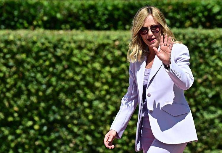 Giorgia Meloni - (Afp)