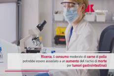 Tumori gastrointestinali, anche consumo moderato di pollo aumenta rischio morte: lo studio