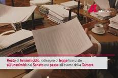 Femminicidio, da Senato sì all'unanimità a disegno di legge