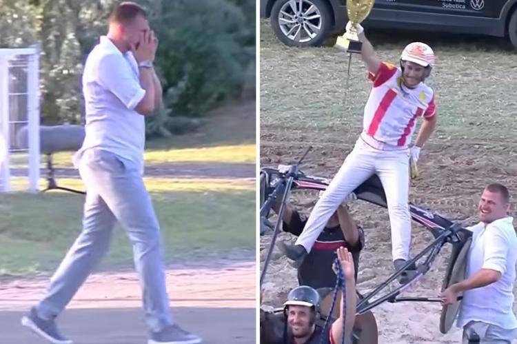 Jokic in lacrime dopo il trionfo... nell'ippica