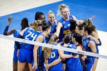 Italia vince Nations League, azzurre battono Brasile 3-1 in fina