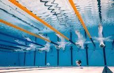 Atleti in gara ai Mondiali di nuoto