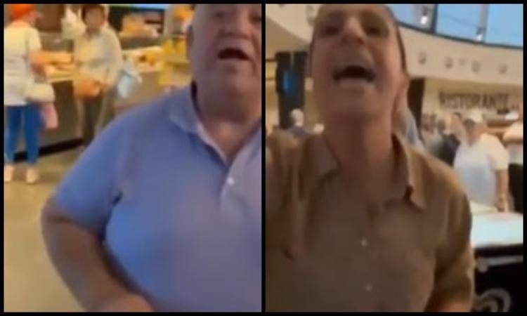 Immagini dal video in autogrill