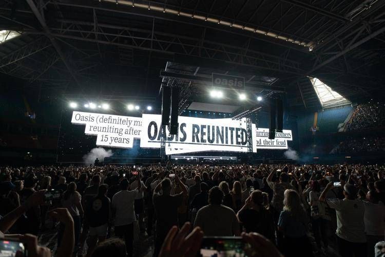 Reunion degli Oasis a Cardiff - Fotogramma /Ipa