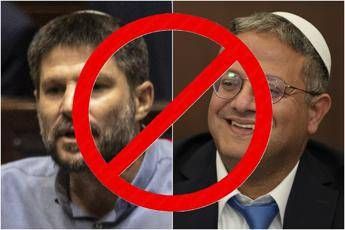 Israele, l'Olanda vieta l'ingresso a ministri Smotrich e Ben-Gvir: Tel Aviv convoca l'ambasciato