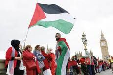 Una manifestazione a Londra