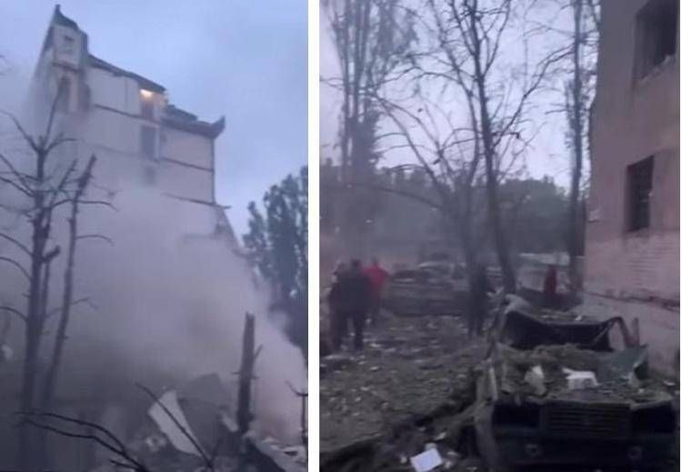 Ucraina-Russia, maxi attacco su Kiev. Zelensky: "Colpito edificio residenziale, terroristi"