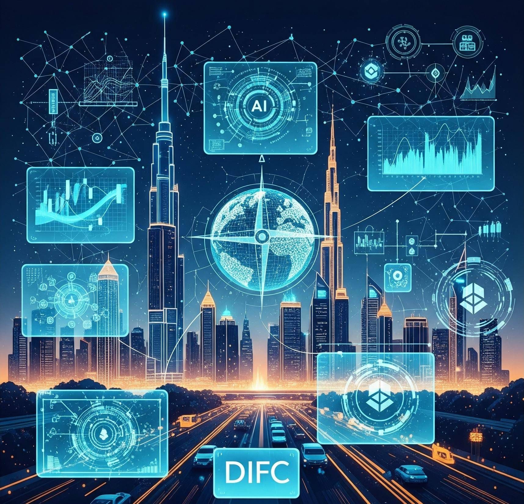 DIFC leader finanziario globale: numeri record per le imprese tech nel primo semestre 2025