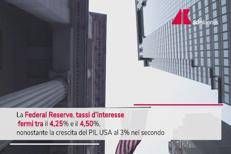Fed lascia tassi invariati. Powell: 
